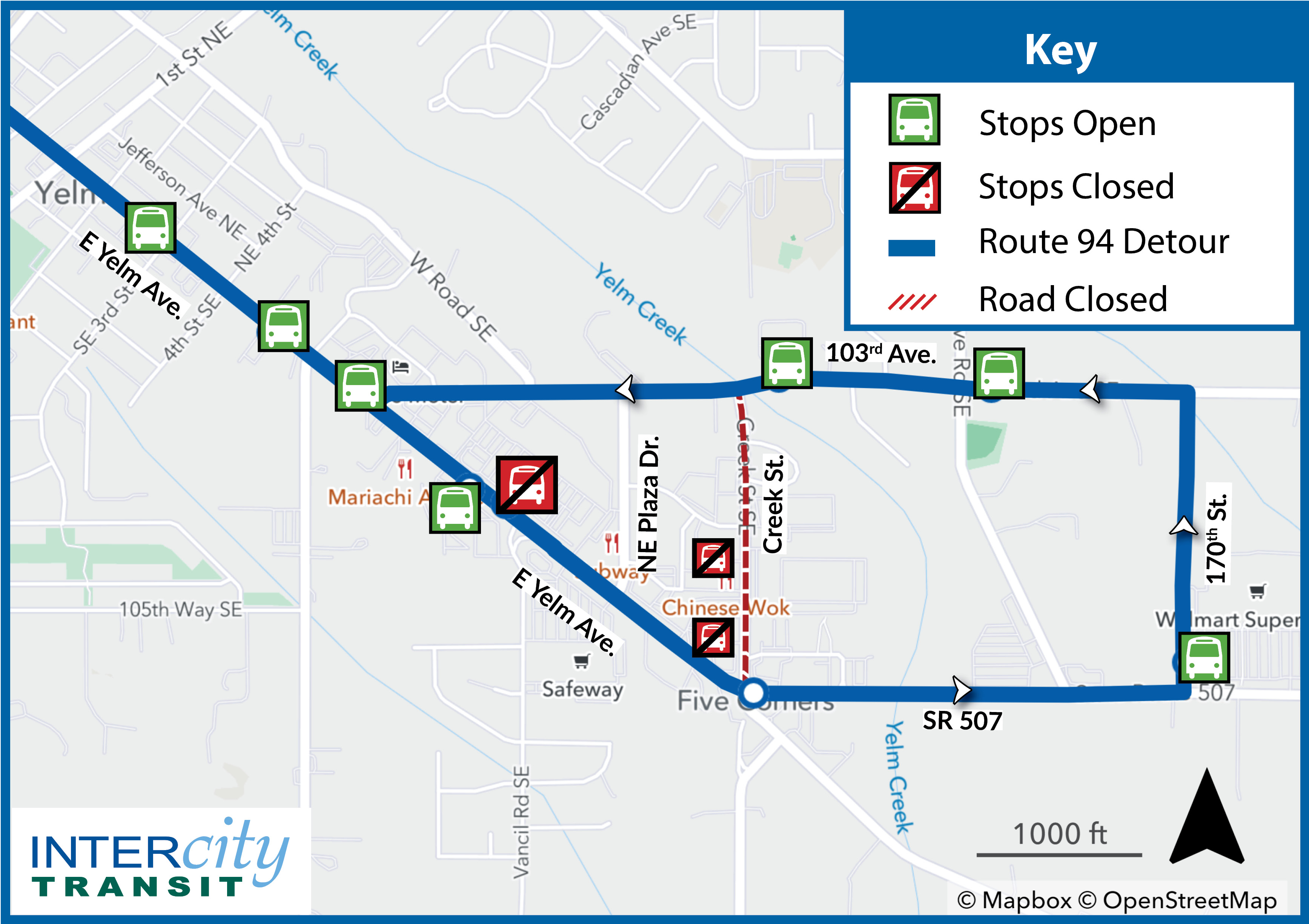 Route 94 will be on detour July 16 due to the SeattletoPortland (STP